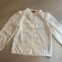 BANANA REPUBLIC アイボリー 長袖シャツ S