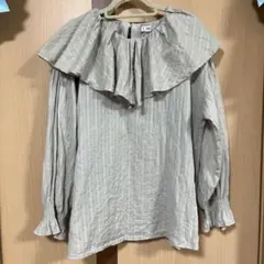 GLOBALWORKフリルブラウス150