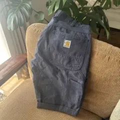 Carhartt ダークグレー カーゴパンツ