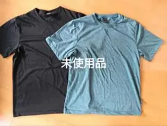 YUEDPAO Tシャツ 2枚セット Lサイズ ブラック・ターコイズ