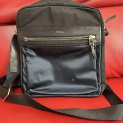 Paul Smith ショルダーバッグ 黒/ネイビー