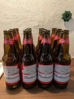 Budweiser 　空き瓶　 12本セット 　※送料無料