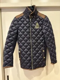【中古・未使用品】ホラントクーパー Hambury リバーシブル ロイヤル ダウンジャケット HOLLAND COOPER M レディース 乗馬 馬術 中古・未使用品】ホラントクーパー Hambury リバーシブル