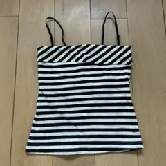 ストライプ　ボーダー　キャミソール チューブトップ