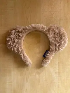 ディズニー 耳付きヘアバンド ベージュ　ダッフィー