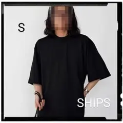 【美品】18ゲージ ポリエステル ライト リラックス ニット Tシャツ