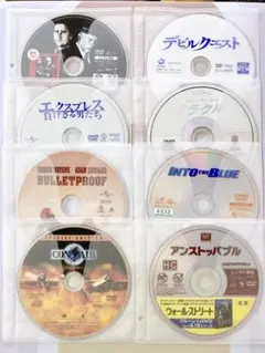 8枚セット　ニコラス・ケイジ　アクション　スポーツ　ホラー　アドベンチャー
