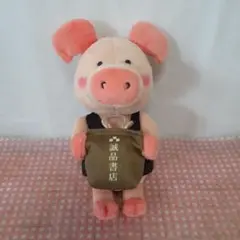 NICI 台湾限定　誠品書店　コラボ豚さんぬいぐるみ　可愛いピッグ　H17cm