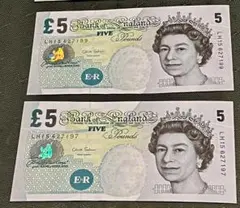 2025年最新】イギリス旧5ポンド紙幣の人気アイテム - メルカリ
