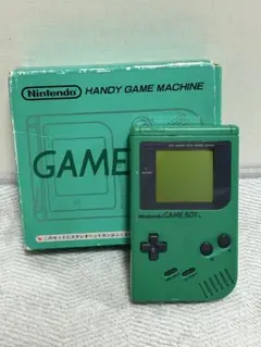 Nintendo GAME BOY 緑色 本体　箱付き（動作確認済み）