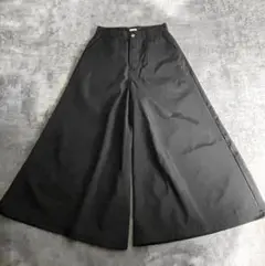 willy chavarria スーパーワイドパンツ ポリエステル 黒系