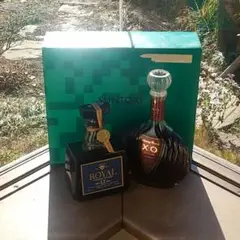 SUNTORY〈WHISKY ROYAL プレミアム12年&BRANDY XO〉
