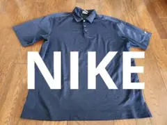 美品　Nike ネイビー ポロシャツ