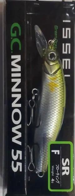バス釣り引退品 ジャッカル 一誠 GCミノー 55 SR F 5個セット 楽天市場】一誠(issei) G.C.ミノー 55SR-F 【釣り フィッシング