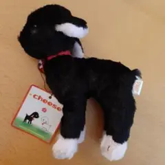 黒い子羊のぬいぐるみ cheese