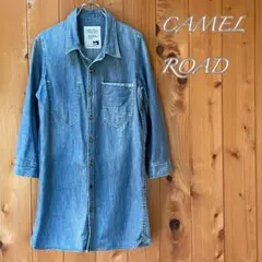 【CAMEL ROAD】デニムシャツ 7部袖