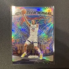 24-25 Prizm Fireworks JA MORANT Silver
