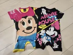 ディズニーミニーマウスロンパース BABYDOLL2枚セット