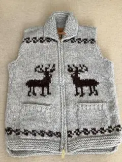 CANADIAN SWEATERカナディアンセーター カウチンベスト
