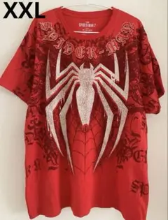 スパイダーマンTシャツ マーベルTシャツ MARVEL メンズ　半袖　XXL