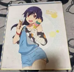 一番くじ　物語シリーズ　F賞　神原駿河　色紙