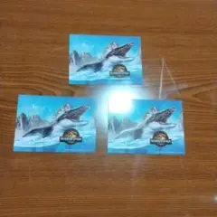 ジュラシック・ワールド カード 3枚セット
