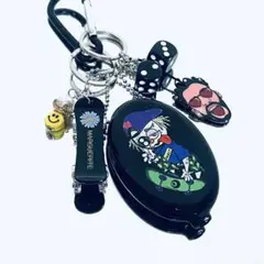 カラビナ　キーホルダー　キーリング　ストリート　ラバーコインケース　財布　2E