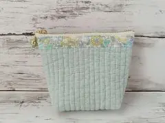 sale ハンドメイド ヌビポーチ ヌビ✕リバティ キラキラミシェル使用 M
