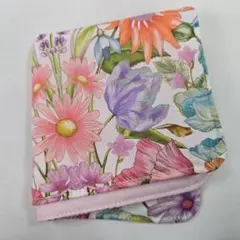ガーゼハンカチ(LIBERTY＊フローラル・ミューズ ピンク)