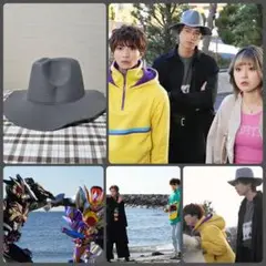 [限定出品]仮面ライダーヴラム/ラキア着用衣装グレーハット