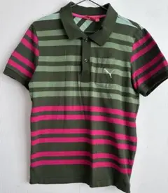 【美品】PUMAメンズポロシャツ　Mサイズ