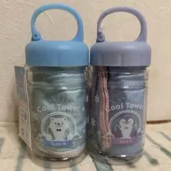 クールタオル　UVカット　タオルケース付き