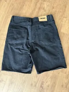 【最終値下げ】PALACE ブラック デニムショートパンツ 32 M