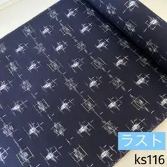 ks116 趣味の手織絣 綿紬絣 民芸絣 木綿 はぎれ 古布 リメイク かすり