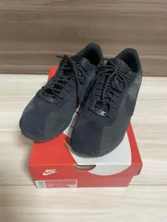 Nike Cortez PRM ウィメンズ　トリプルブラック　27.5センチ