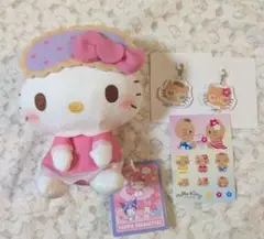 ◎ねむねむどり〜みんぐ ドール １　ハローキティ＆日焼けキティ3点