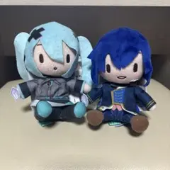 プロセカ 壊れたセカイと歌えないミク ふわぷちぬいぐるみ 初音ミクKAITO