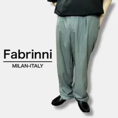 ★USA古着★Fabrinni ピンストライプ 1タックパンツ SL1-754