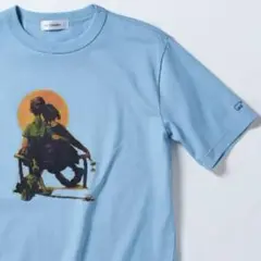 ゴールデンベア ノーマンロックウェル Tシャツ スカイブルー L