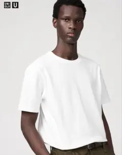 8月限定値下 【美品】UNIQLO U クルーネックTシャツ M ホワイト