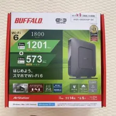 BUFFALO Wi-Fi 6 ルーター WSR-1800AX4P-BK