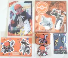 ポケモントレーナーズ キバナセット アクリルスタンド チャーム ステッカー