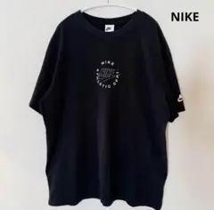 【完売】ナイキ NIKE 半袖Tシャツ 黒 半袖 口ゴ刺バックプリント XXL