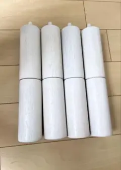 未使用 ベッド脚 8本セット ホワイト