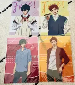 Free! ローソンコラボクリアファイル　桐嶋郁弥、椎名旭