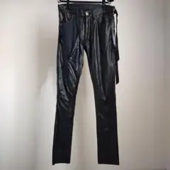 SEIGEKI 青激 セイゲキ フェイクレザースキニーパンツ