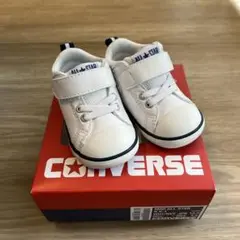 コンバース　12.5cm ファーストシューズ　ホワイト
