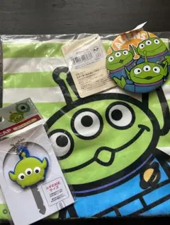 エイリアン ストラップ トートバッグ バッジ セット