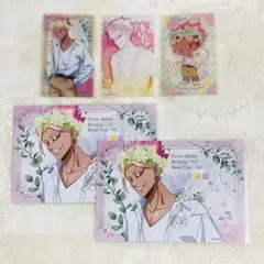 ブルーロック 士道龍聖 flower crown クリアカード/特典ポストカード