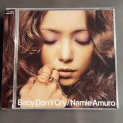 【CD＋DVD】Baby Don't Cry／安室奈美恵　※帯付き